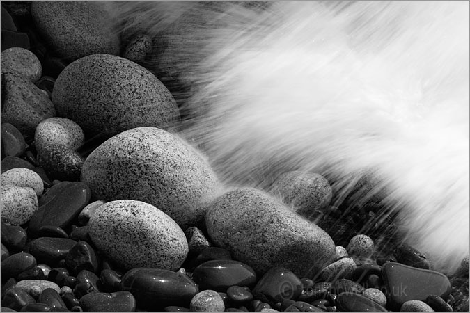Porth Nanven, Wave Crash on Rocks